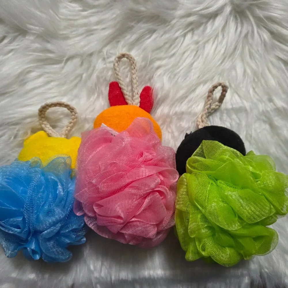 Powerpuff Girls Bath Poof Set